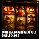 Bukti menang wild west gold double chance